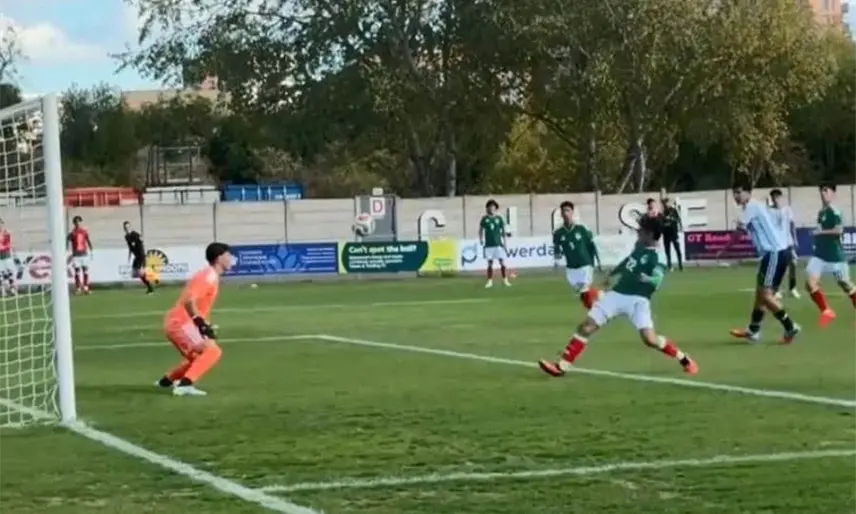 El tabasqueño Fernando Ruiz marca doblete con México sub 17 en la Vertex Cup de Inglaterra