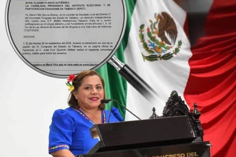 Diputada de Morena denuncia a presidente de TUDYSSEX por violencia política de género