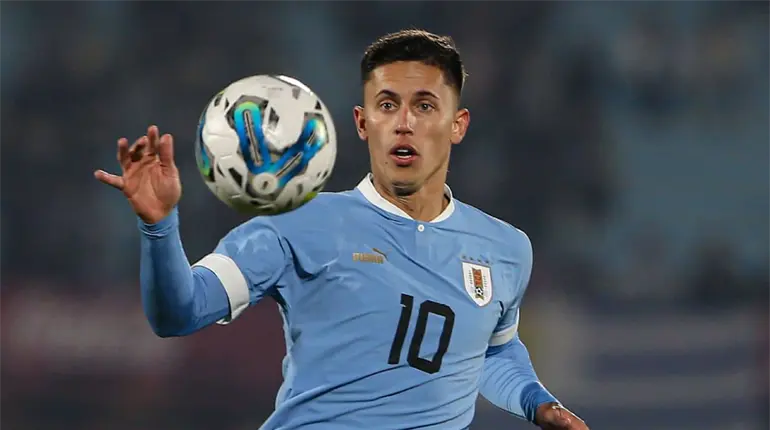 Brian Rodr&iacute;guez caus&oacute; baja de la Selecci&oacute;n de Uruguay por problemas de documentaci&oacute;n