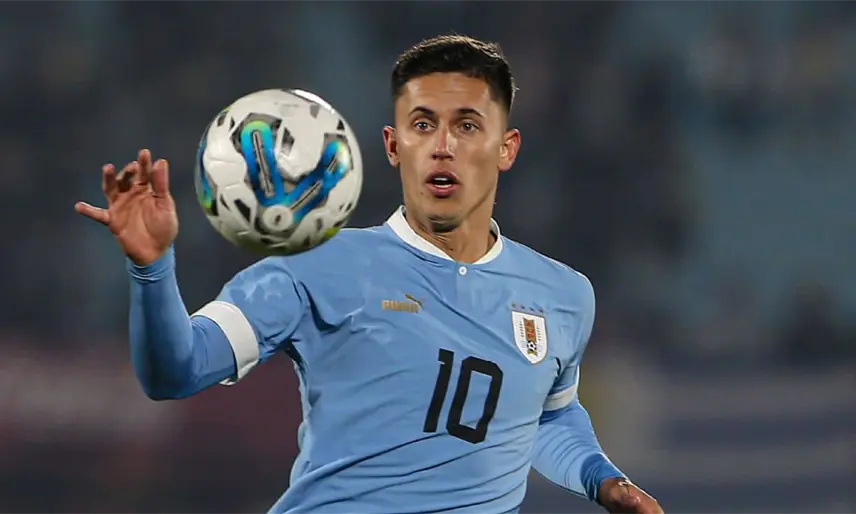 Brian Rodríguez causó baja de la Selección de Uruguay por problemas de documentación