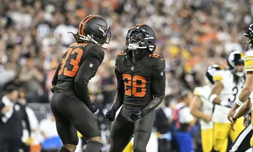 Cleveland vence a Pittsburg en el arranque de la Semana 4 de la NFL