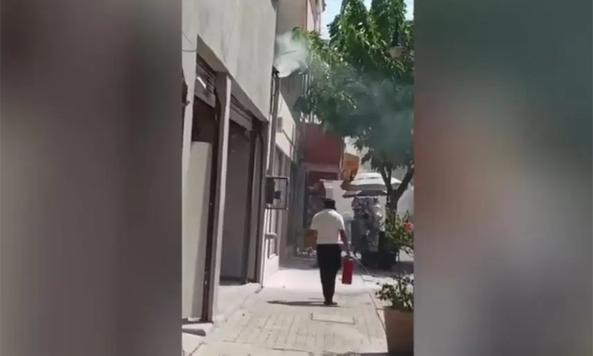 ¡Cuidado! Se registra conato de incendio en instalación eléctrica de tienda de ropa en el Centro de Villahermosa