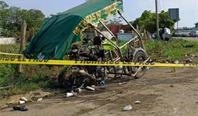 2 muertos y 5 heridos deja accidente en la Teapa-Villahermosa