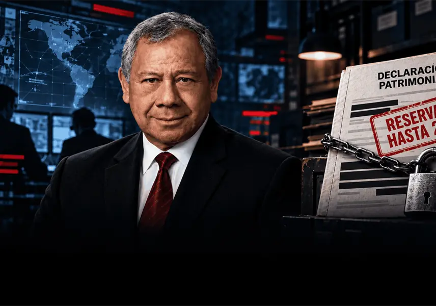 Exjefe de Inteligencia de AMLO oculta su patrimonio hasta 2029 Exjefe de Inteligencia de AMLO oculta su patrimonio hasta 2029