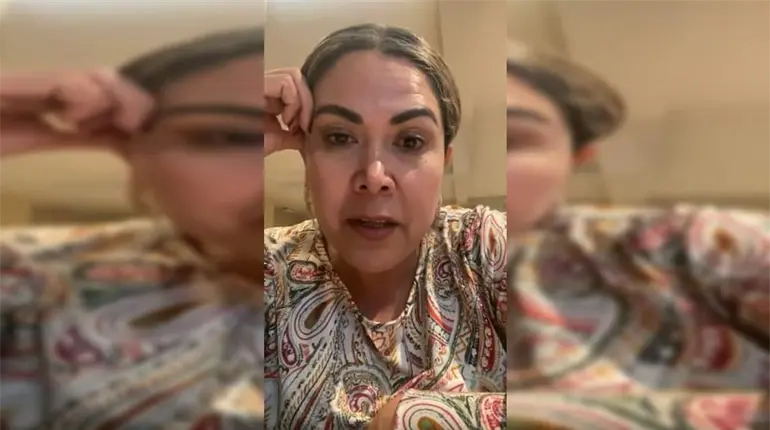 Exsenadora Alejandra Le&oacute;n aclara que solo fue retenida para una entrevista en EE. UU.