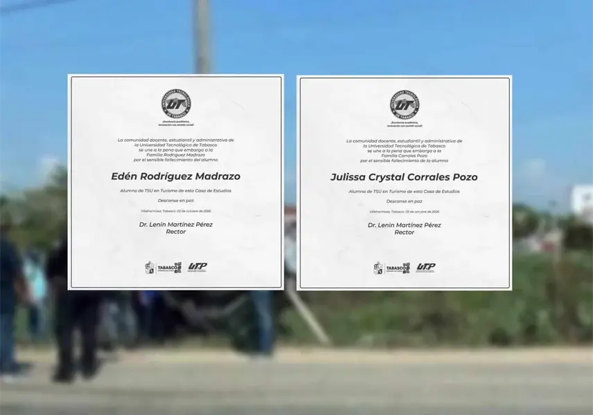 Identifican a estudiantes de la UTTAB fallecidos en accidente Identifican a estudiantes de la UTTAB fallecidos en accidente