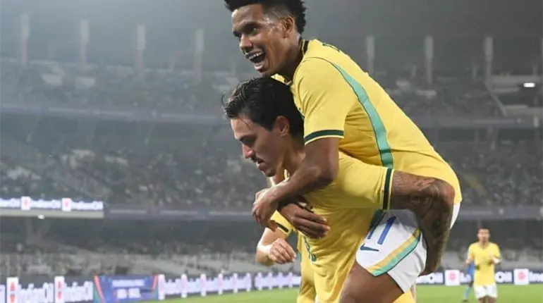 Brasil cierra Fecha FIFA goleando 4-0 a India en partido amistoso