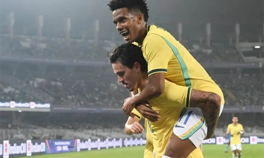 Brasil cierra Fecha FIFA goleando 4-0 a India en partido amistoso
