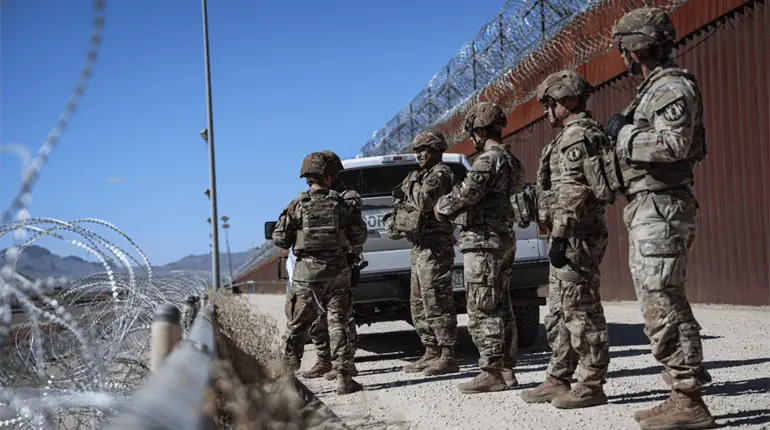 EE.UU. despleg&oacute; 500 elementos en la frontera con M&eacute;xico: MARINA