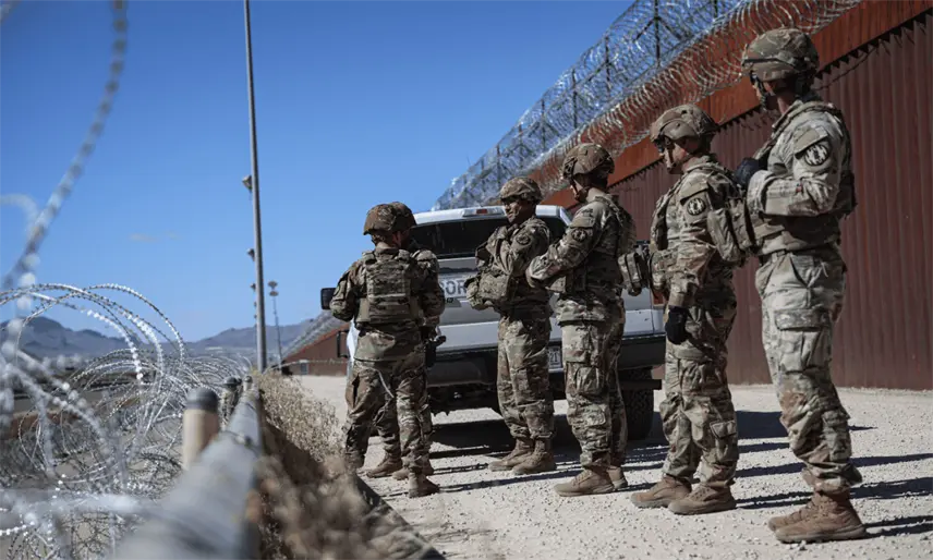 EE.UU. desplegó 500 elementos en la frontera con México: MARINA