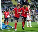 Bukayo Saka encabez&oacute; la ofensiva brit&aacute;nica con doblete junto a Kane y Bellingham