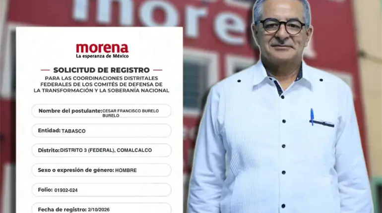 Se apunta el ex dirigente de Morena Francisco Burelo para buscar coordinaci&oacute;n del distrito 3 federal