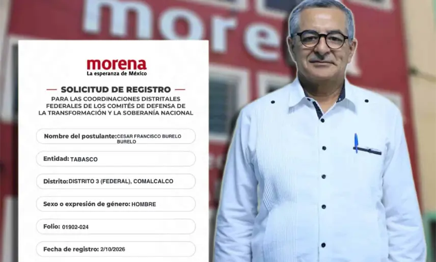 Se apunta el ex dirigente de Morena Francisco Burelo para buscar coordinación del distrito 3 federal