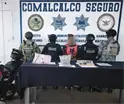 Detienen en Comalcalco a "El Gordo" con droga y una pistola