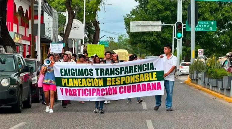 Alistan colectivos nueva marcha contra proyecto Villahermosa 2030