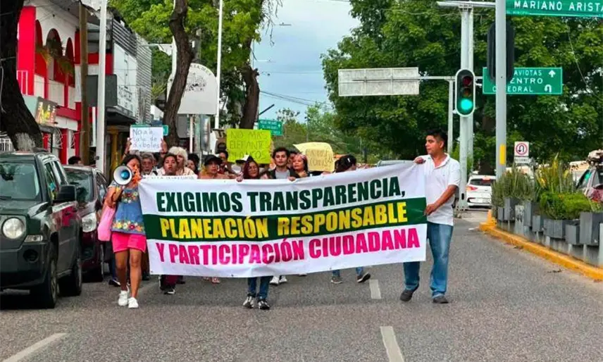 Alistan colectivos nueva marcha contra proyecto Villahermosa 2030