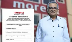 Exdirigente de Morena C&eacute;sar Burelo se registra por la coordinaci&oacute;n del Distrito 3 Federal