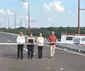 Inaugura Sheinbaum puente de acceso al puerto de Veracruz