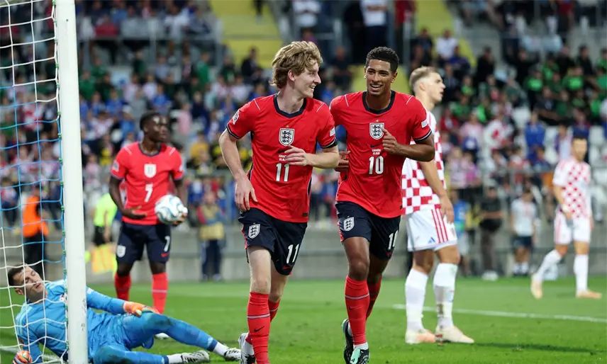 Inglaterra arrolla 7-0 a Croacia, la mayor goleada en la historia de la UEFA Nations League