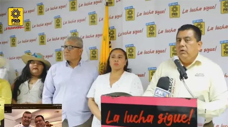 Se est&aacute; cumpliendo la lista exhibida de palomeados de Morena para candidaturas: PRD Tabasco