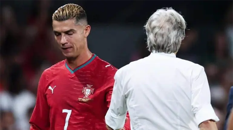 Jorge Jes&uacute;s, entrenador de Portugal, le abre la puerta a Cristiano Ronaldo para regresar al equipo