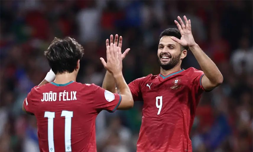 Portugal gana sin Cristiano; Grecia y Alemania empatan y Países Bajos vence a Serbia en la Nations League