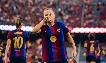 Barcelona arrolla 7-0 al Real Madrid en el Cl&aacute;sico Espa&ntilde;ol Femenil