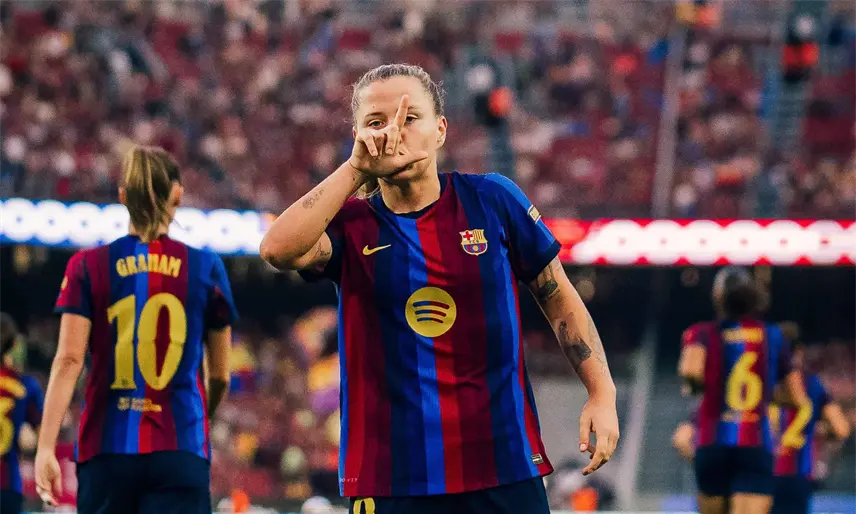 Barcelona arrolla 7-0 al Real Madrid en el Clásico Español Femenil