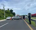 Colisiona automovilista contra muro de contenci&oacute;n en la Coatzacoalcos-Villahermosa