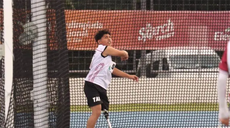 Iker Landero gana primer oro para Tabasco en la Paralimpiada Nacional 2026 en Jalisco