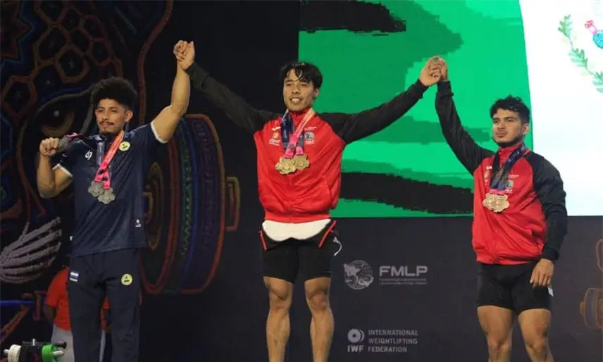 Con oro y plata, México se sube al pódium en el 2do. Clasificatorio a los Panamericanos Lima 2027 en Pesas
