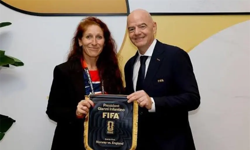 El futbol noruego pide formalmente a la FIFA investigar a Gianni Infantino por sus recientes polémicas