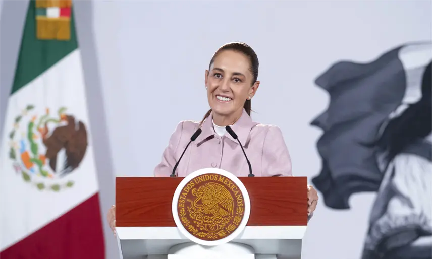 Sheinbaum pide a Johnson y Mauricio Kuri cumplir la ley por academia policial
