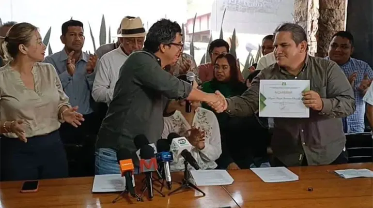 Nombra PVEM a Miguel &Aacute;ngel Jim&eacute;nez como coordinador Electoral en Comalcalco
