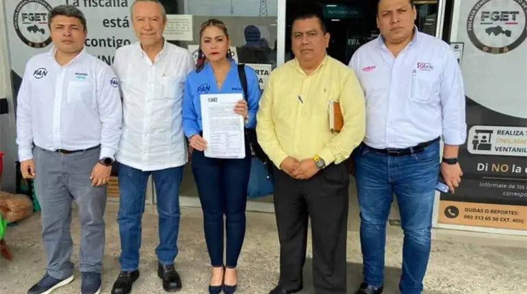 Formaliza dirigente del PAN Tabasco denuncia ante fiscal&iacute;a por amenazas; insiste en no solicitar protecci&oacute;n