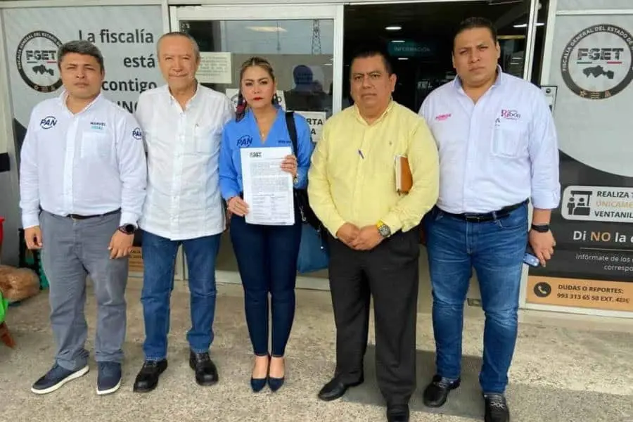 Formaliza dirigente del PAN Tabasco denuncia ante fiscalía por amenazas; insiste en no solicitar protección Formaliza dirigente del PAN Tabasco denuncia ante fiscalía por amenazas; insiste en no solicitar protección
