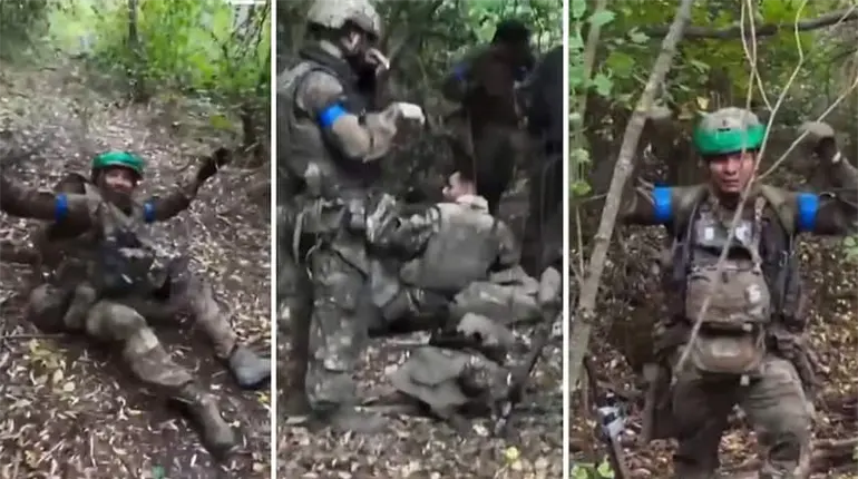 Captan a presuntos miembros de c&aacute;rteles mexicanos participando en guerra entre Ucrania y Rusia