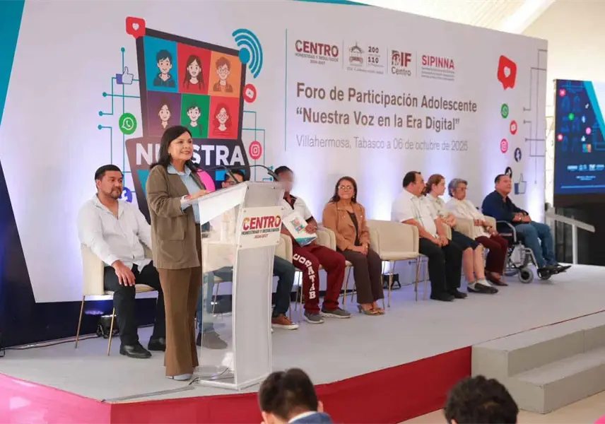 IA y redes sociales ofrecen grandes oportunidades, pero también plantean riesgos, advierte alcaldesa a jóvenes IA y redes sociales ofrecen grandes oportunidades, pero también plantean riesgos, advierte alcaldesa a jóvenes