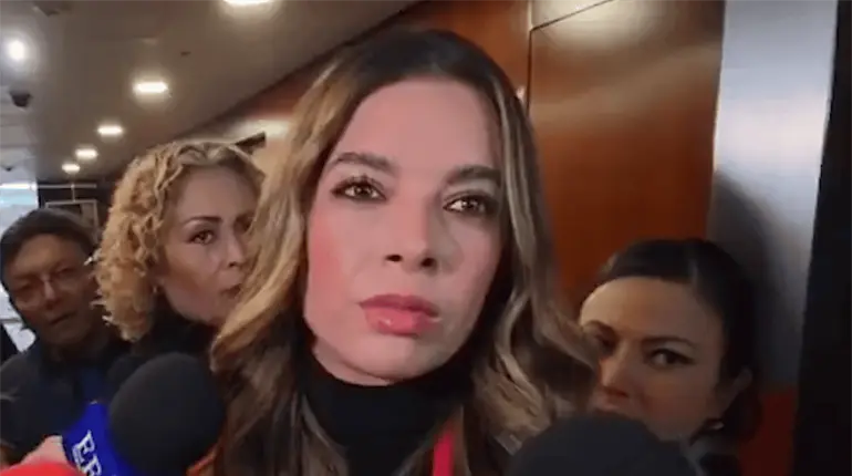 "Mi partido no lo proh&iacute;be": Esposa del gobernador de SLP sobre posibilidades de contender por el cargo