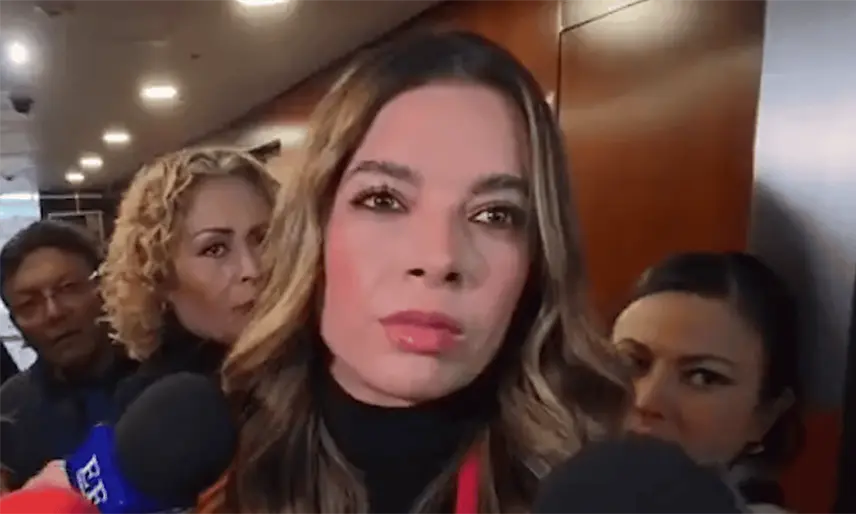 "Mi partido no lo prohíbe": Esposa del gobernador de SLP sobre posibilidades de contender por el cargo