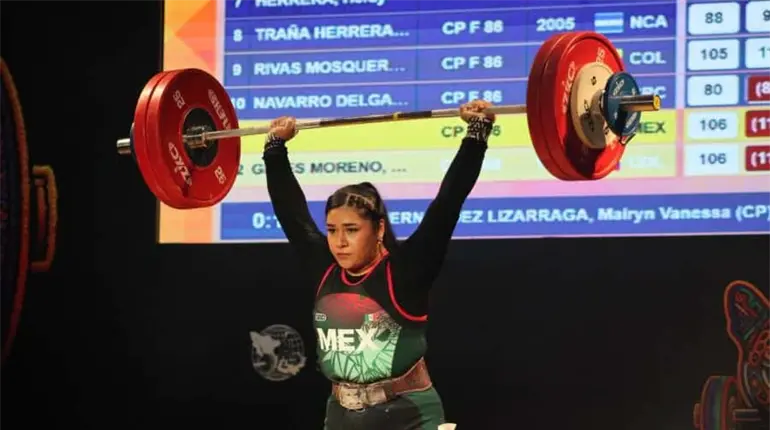 M&eacute;xico suma cinco medallas m&aacute;s en el 2do. Clasificatorio a los Panamericanos de Lima 2027 en halterofilia