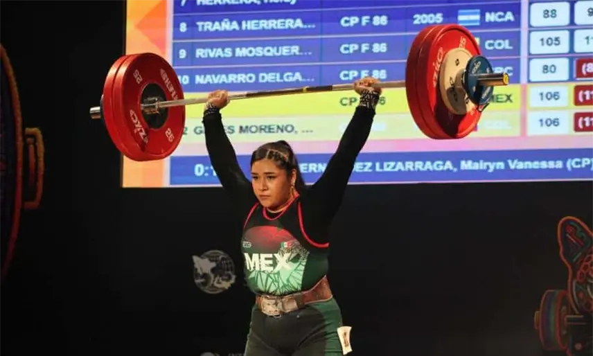 México suma cinco medallas más en el 2do. Clasificatorio a los Panamericanos de Lima 2027 en halterofilia