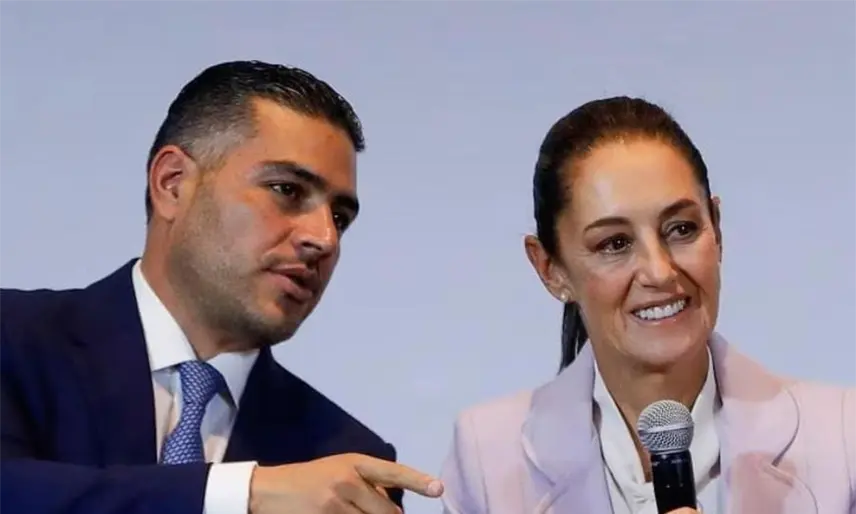 Considera Sheinbaum como "mucha grilla" del PVEM el destape de Harfuch