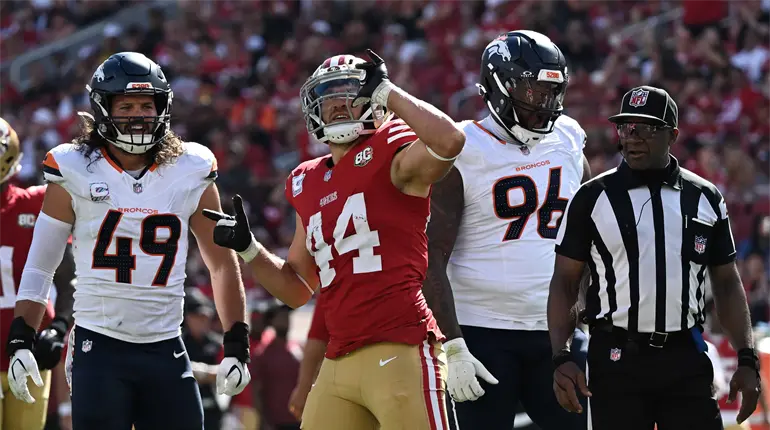 NFL anul&oacute; la sanci&oacute;n a Kyle Juszczyk por simular cerveza