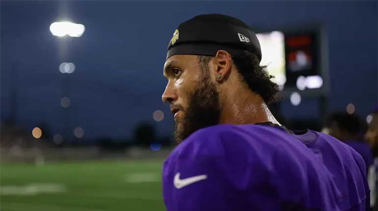 El receptor Odell Beckham Jr., fue firmado para el equipo de pr&aacute;cticas de Vikingos de Minnesota