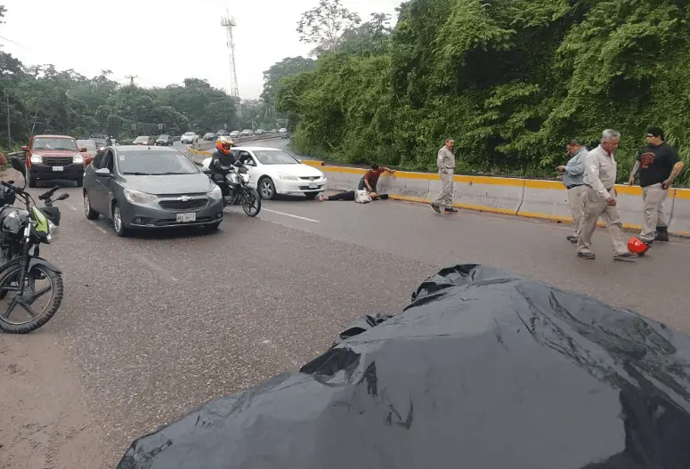 Una persona herida deja accidente en la Comalcalco – Paraíso
