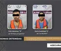 Detienen a 2 en Centro presuntamente relacionados con la colocaci&oacute;n de cartulinas de amenaza