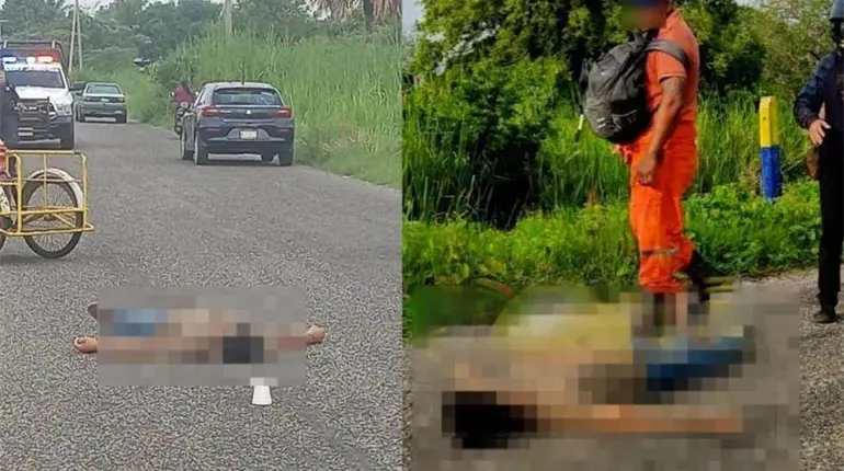 Ejecutan a hombre en la carretera Estancia Vieja, Centro