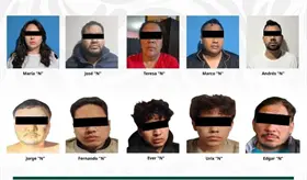 Detienen a presuntos integrantes de c&eacute;lula dedicada al robo de transporte de carga y secuestro en Michoac&aacute;n