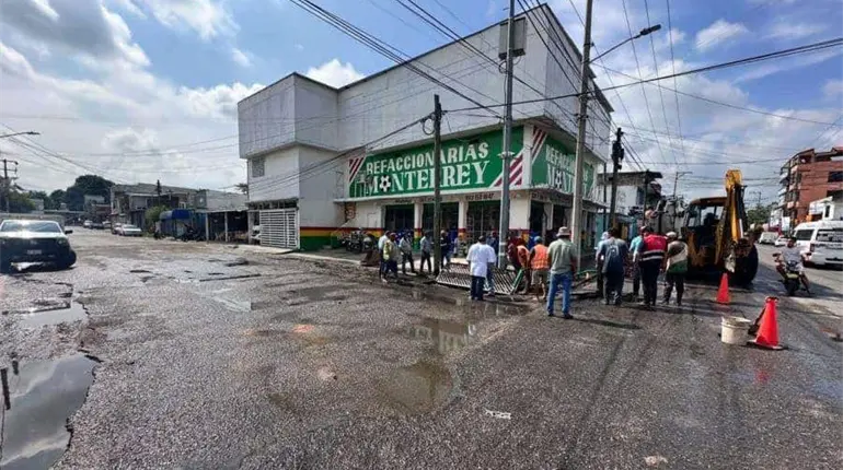 Resuelve Centro severa anegaci&oacute;n en Tamult&eacute; de las Barrancas